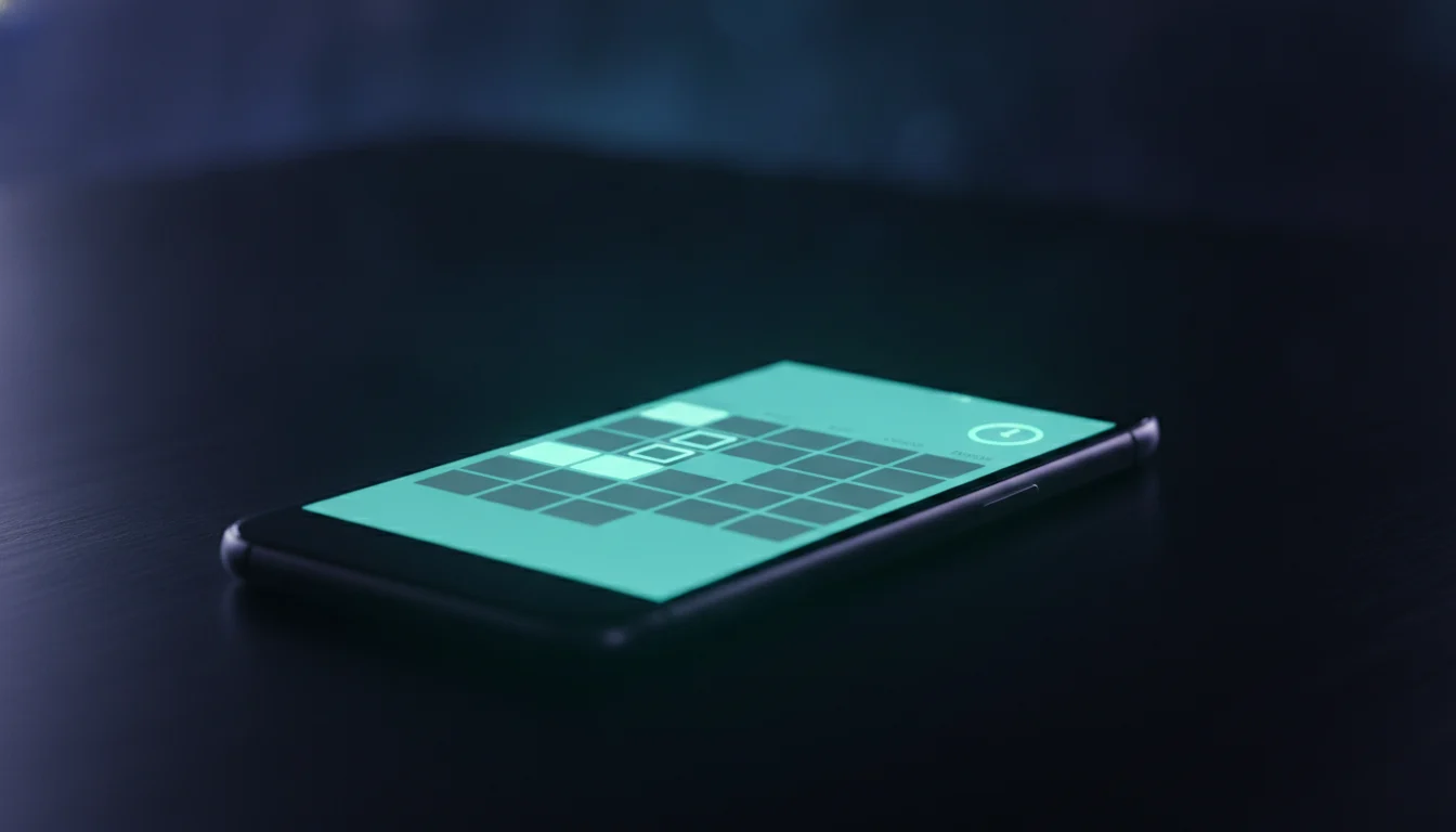 Smartphone showing an AI receptionist booking appointment into a calendar