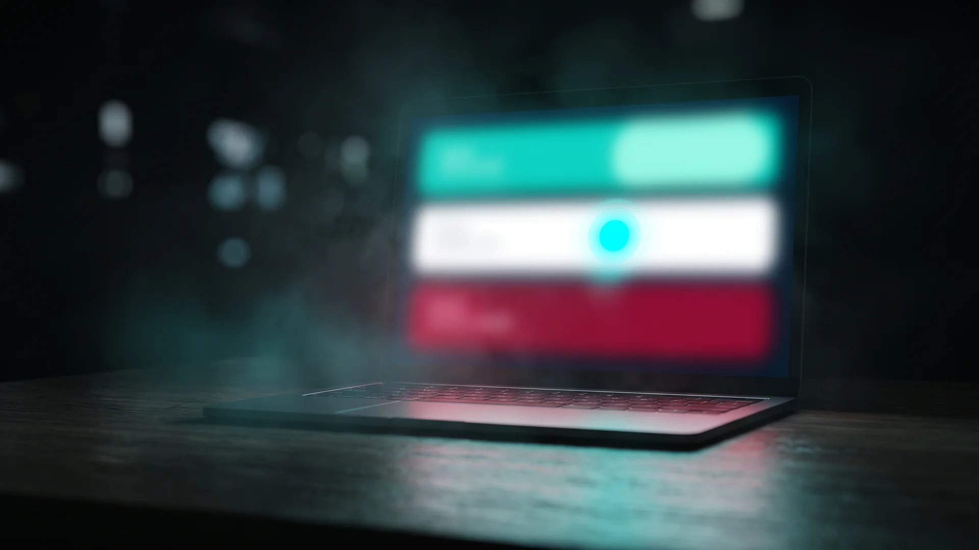 AI readiness assessment score bands on a laptop showing a business in the middle band